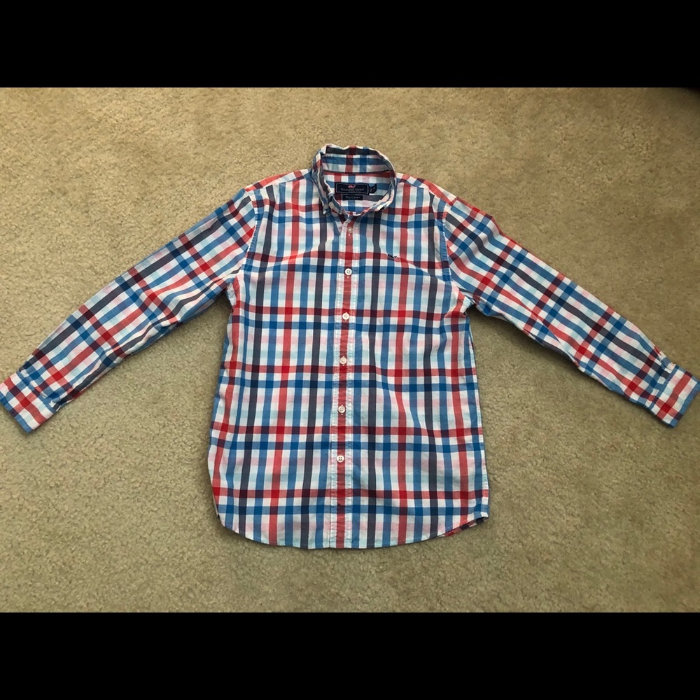 SOLD Boys (12-14 M) Vineyard Vines Whale 🐳 Shirt